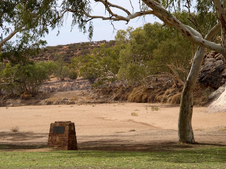Alice Springs-Where's the water?