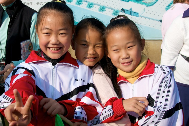 Jingzhou school kids