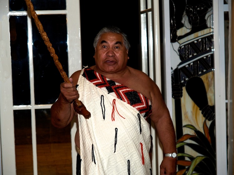 Maori Chief at Okawa Bay Resort
