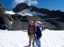 Photographer and spouse near Mt. Cook