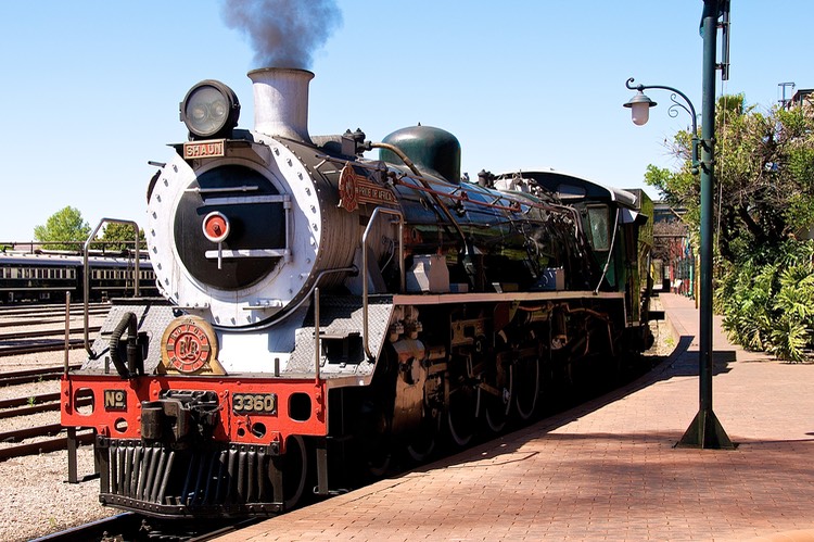 Rovos Rail steam engine