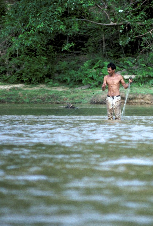 Fishing near Taman Negara 1992